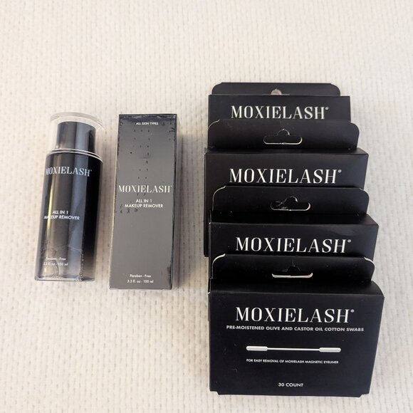 MoxieLash Chocolate Kit with All in 1 Makeup Remover and Many Removal Swabs - Picture 2 of 3